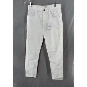 Anine Bing Jeans sz 29 Sonya High Rise Ankle Slim Cotton Button Fly NWT READ*